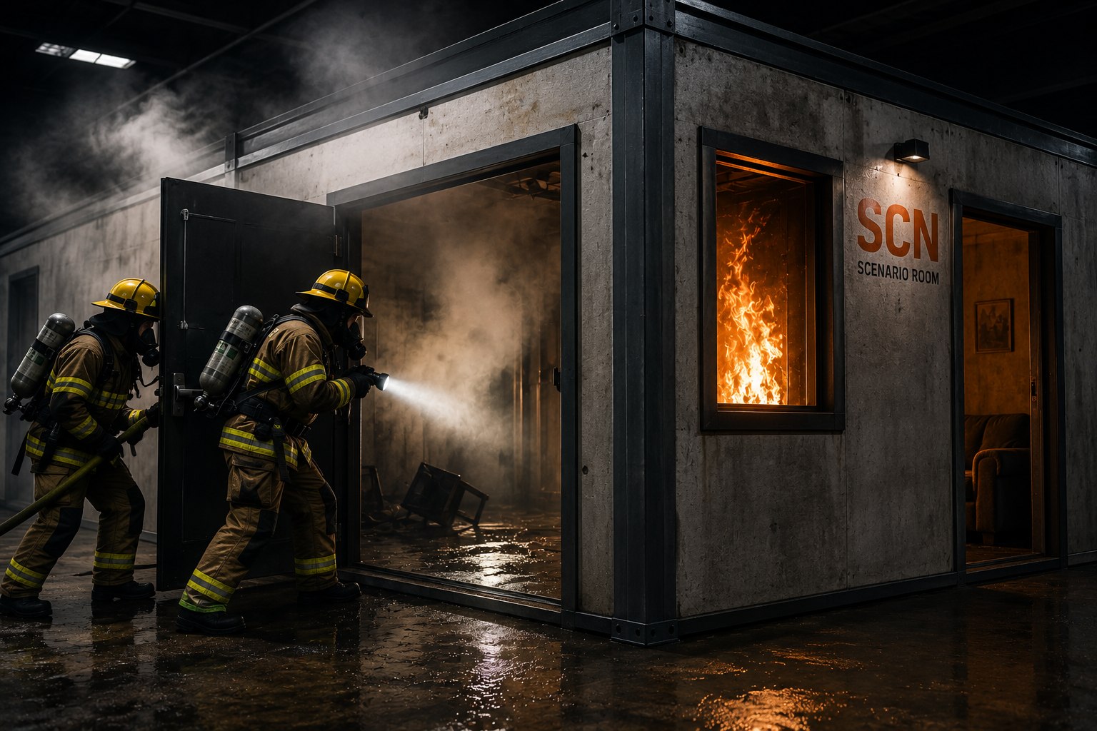 Scenario training room
